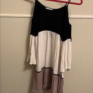 3 colored casual dress